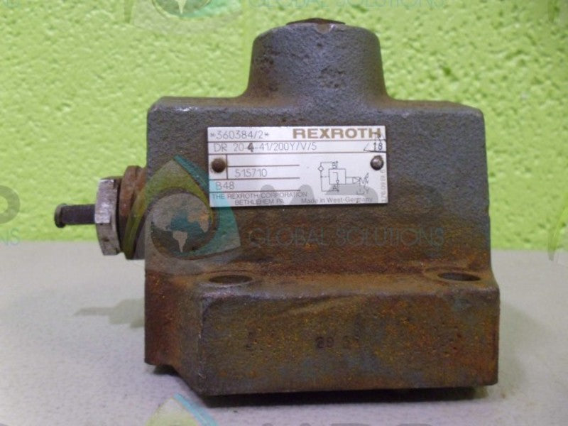 REXROTH DR 204-41/200Y HYDRAULIC VALVE UNMP