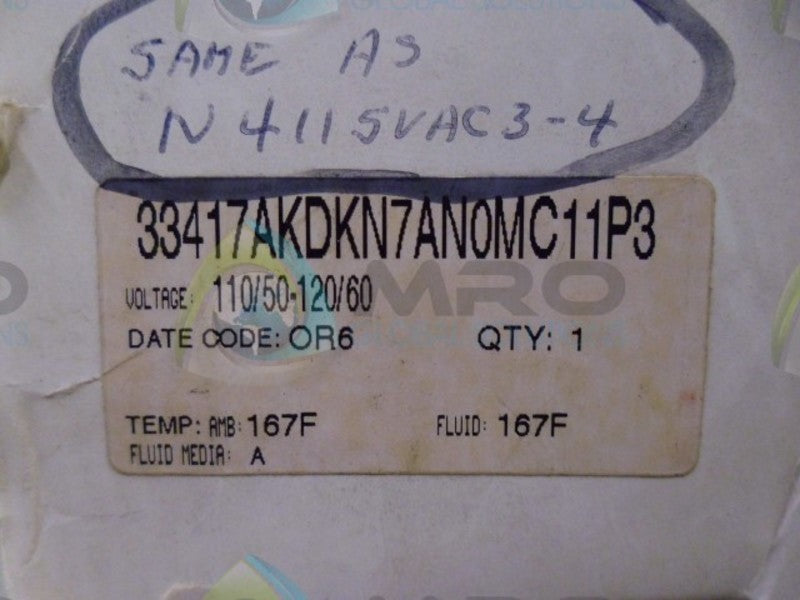 HONEYWELL 33417AKDKN7 NSMP
