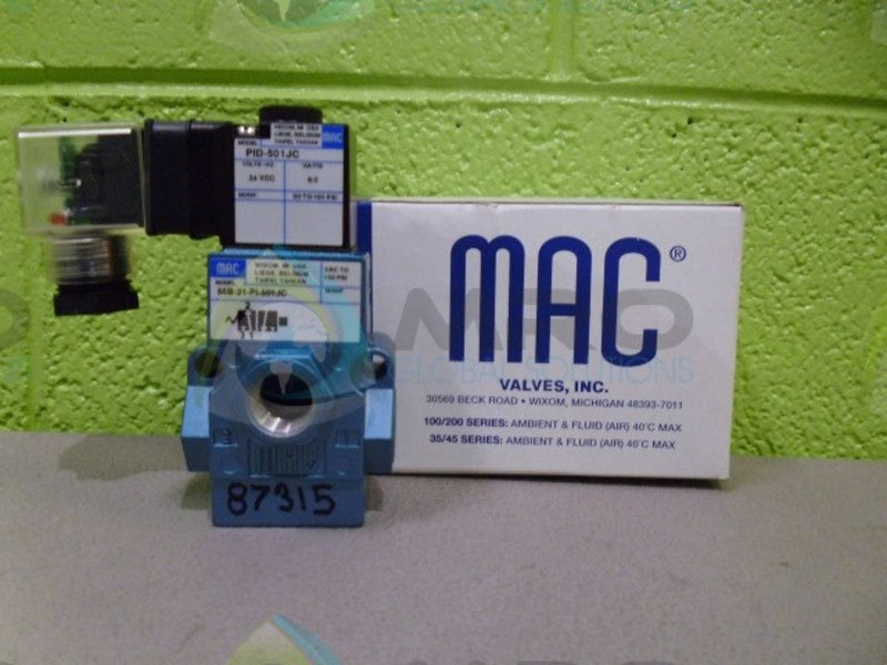 MAC 55B-21-PI-501JC VALVE NSMP