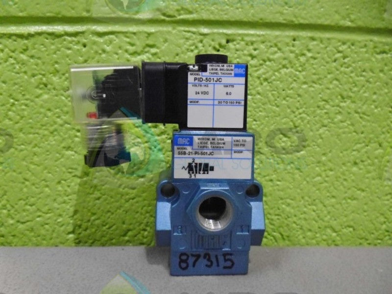 MAC 55B-21-PI-501JC VALVE NSMP