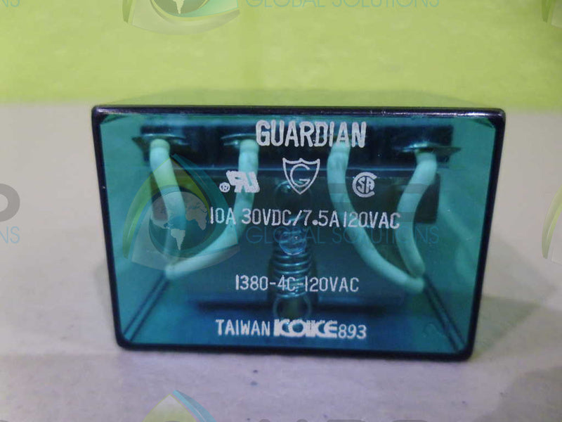GUARDIAN I380-4C-120VAC RELAY NSNP