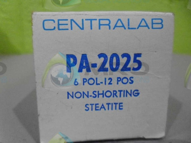 CENTRALAB PA-2025 ROTARY SWITCH NSMP