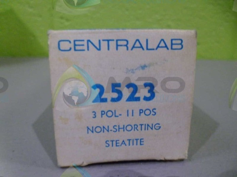 CENTRALAB 2523 ROTARY SWITCH NSMP