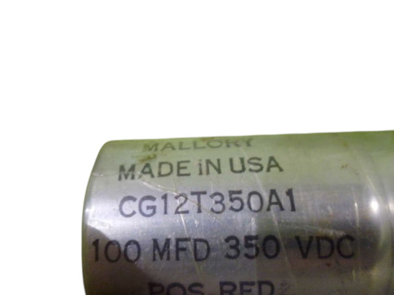MALLORY CG12T350A1 CAPACITOR UNMP