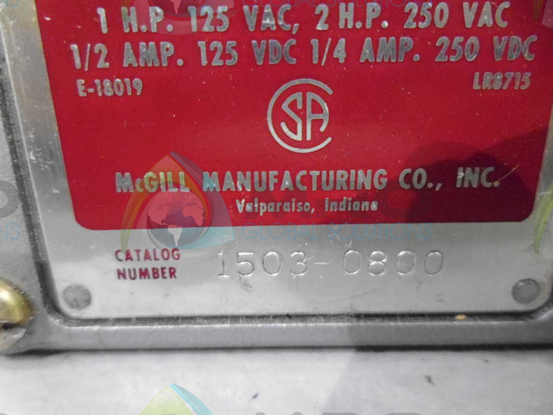 MCGILL 1503-0800 UNMP