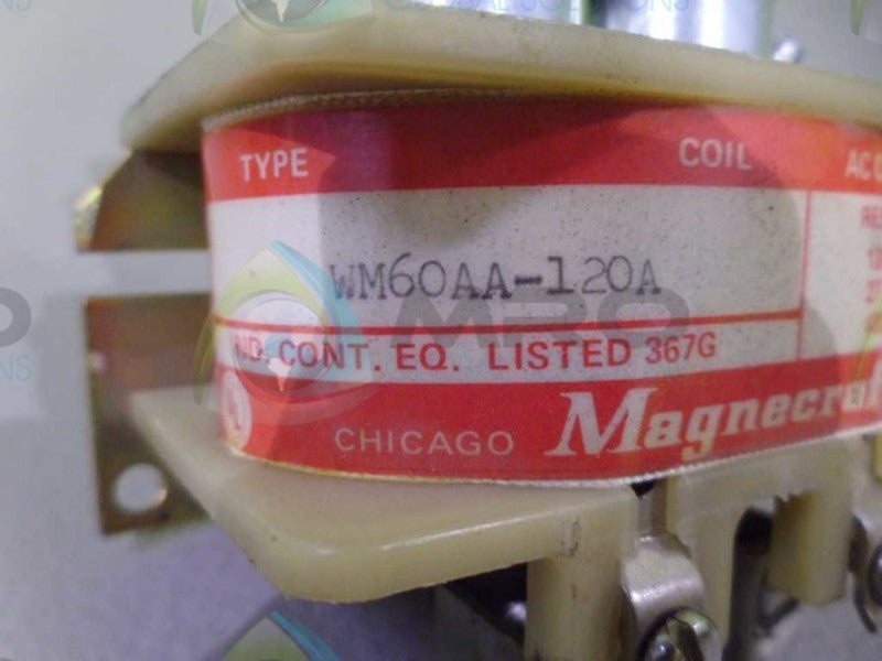 MAGNECRAFT WM60AA-120A COIL UNMP