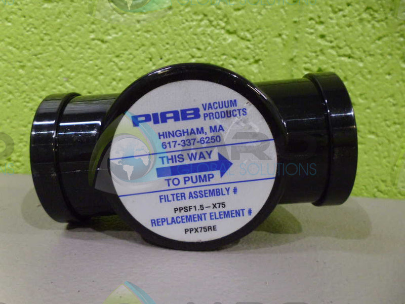 PIAB PPSF1.5-X75 VACCUM FILTER AS IS