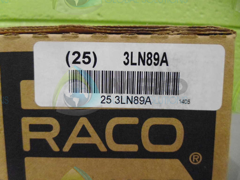LOT OF 25 RACO 1405 NSMP