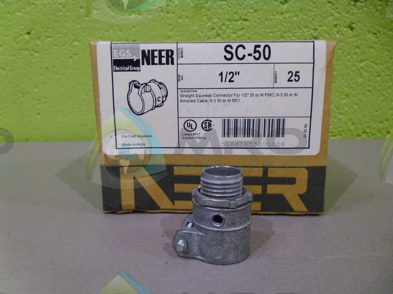 LOT OF 25 NEER SC-50 CONNECTOR NSMP