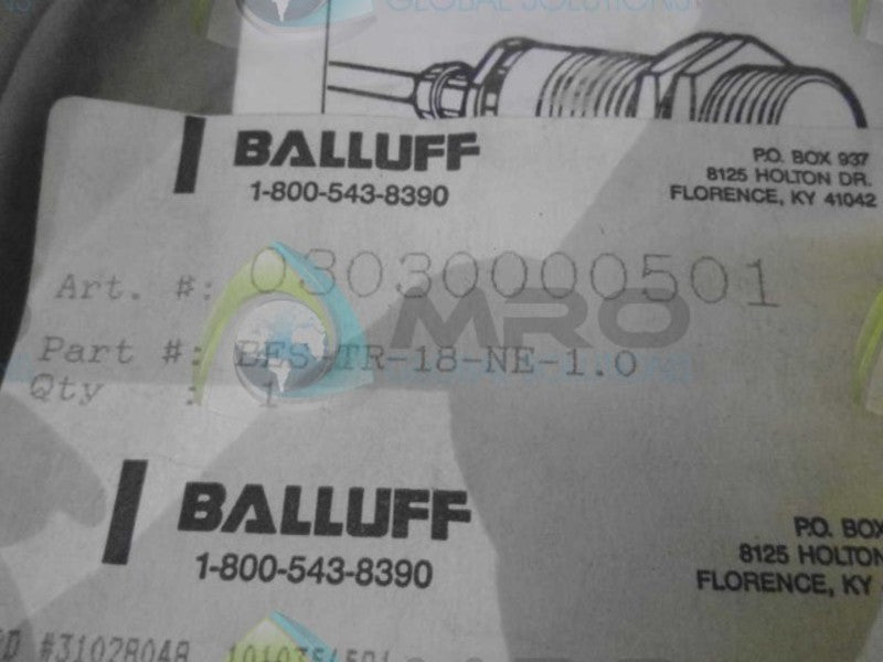BALLUFF BES-TR-18-NE-1.0 SENSOR NSMP