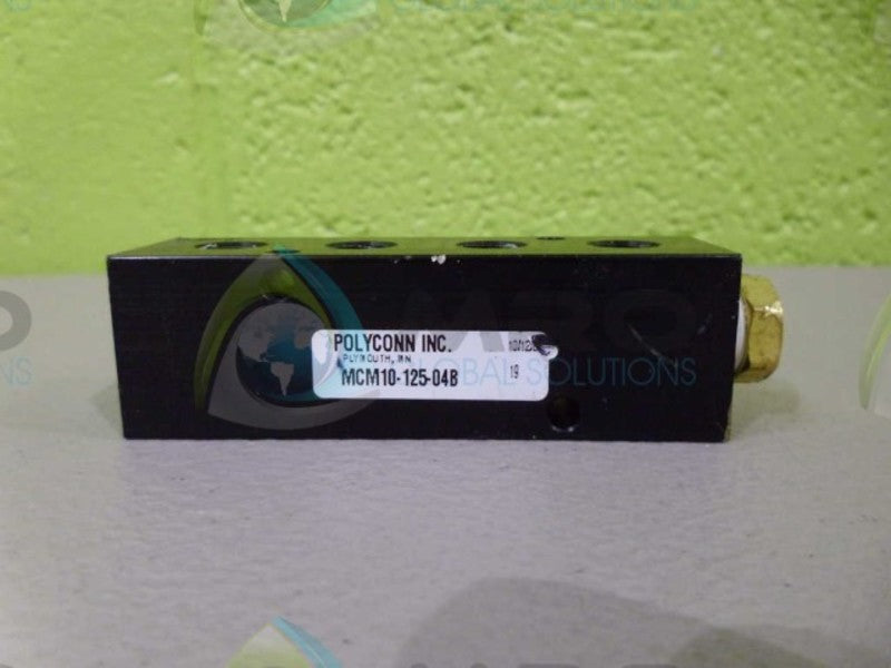 POLYCONN MCM10-125-04B AIR MANIFOLD UNMP