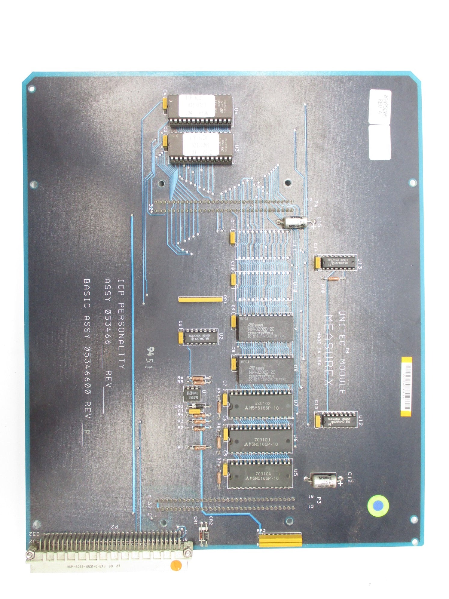 MEASUREX 05346600 REV. B NSNP