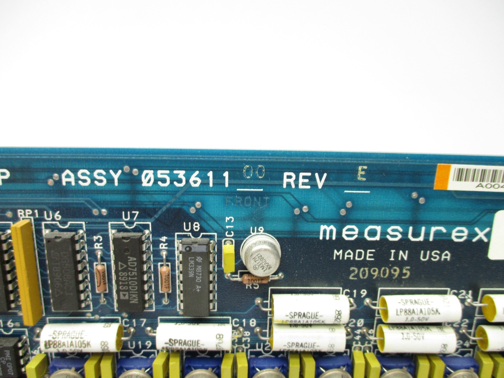 MEASUREX 05361100 REV. E NSNP