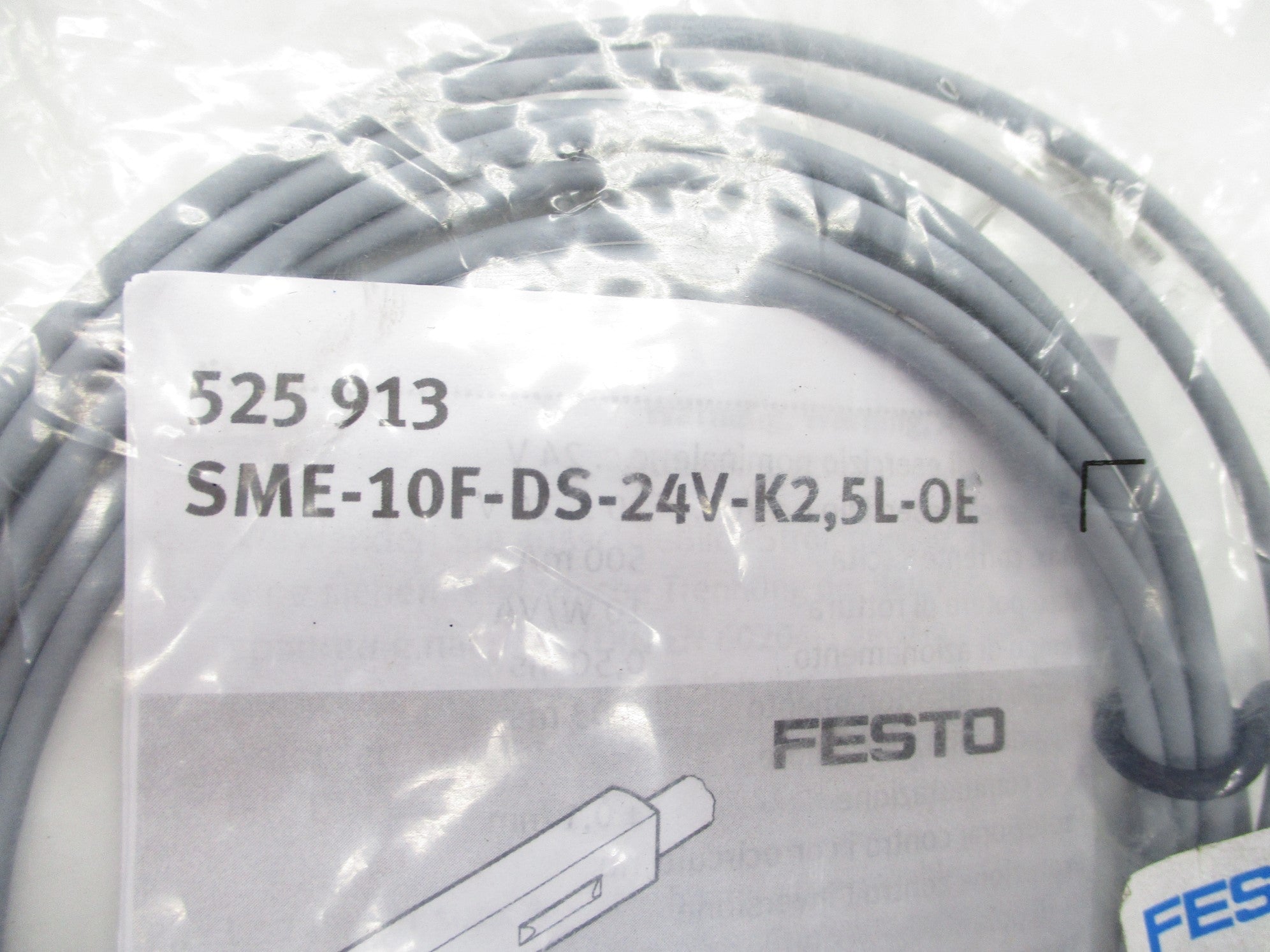 FESTO SME-10F-DS-24V-K2,5L-OE 525913 NSMP
