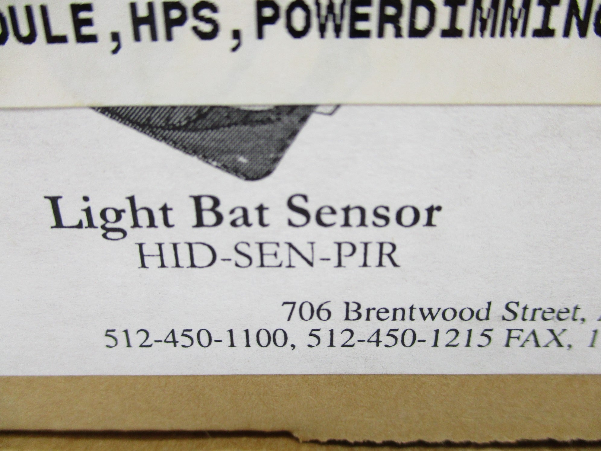 MYTECH HID-SEN-PIR NSMP