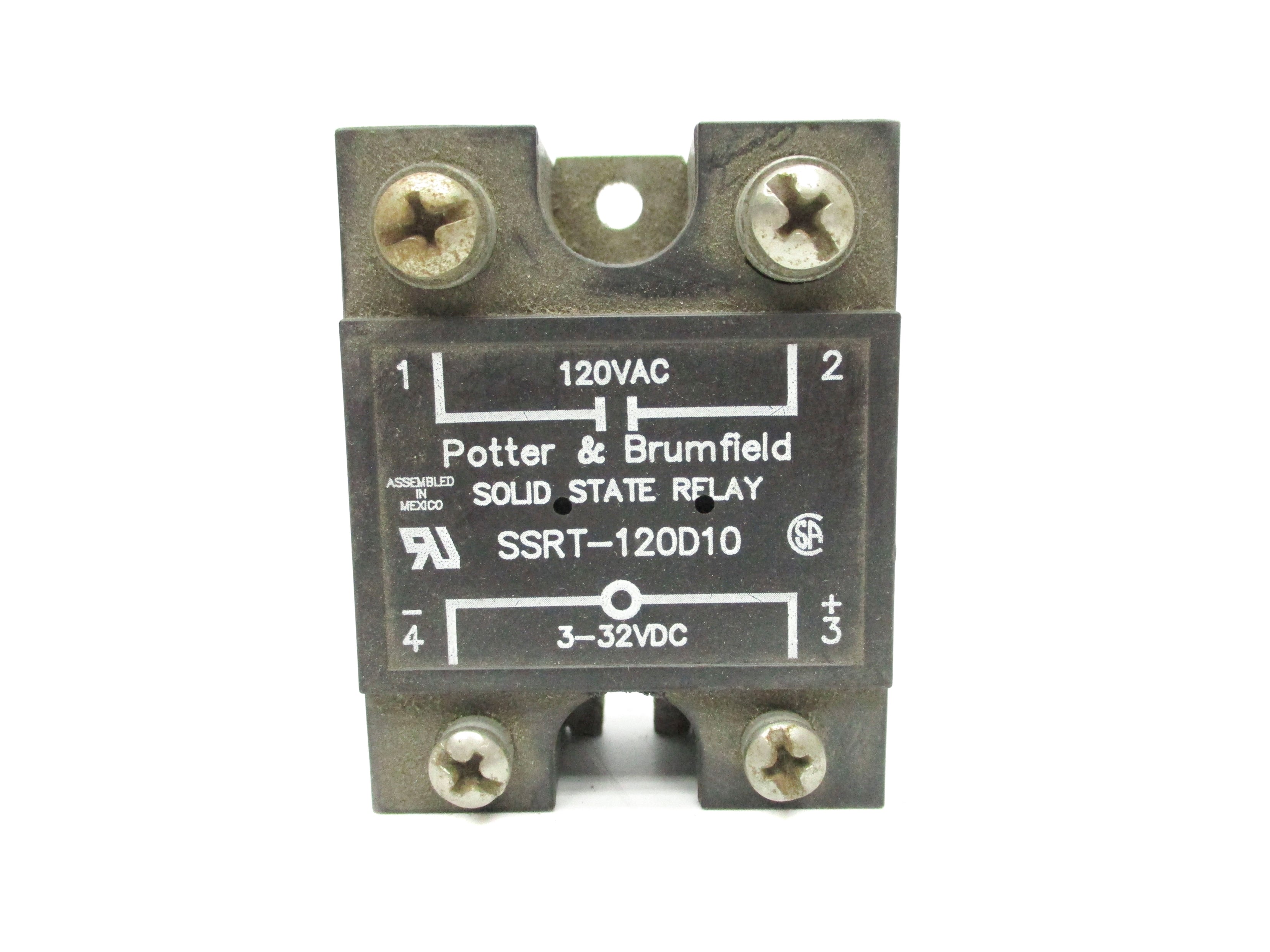 POTTER & BRUMFIELD SSRT-120D10 32VDC UNMP