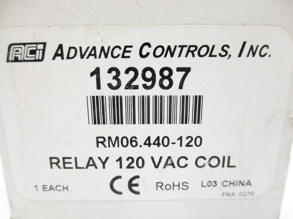 ADVANCE CONTROLS RM06.440-120 120VAC NSMP