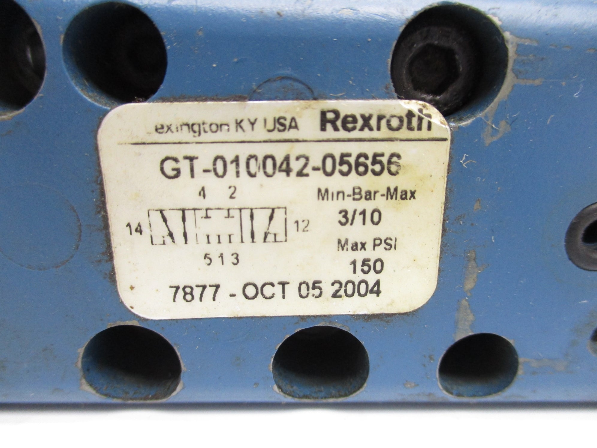 REXROTH GT-010042-05656 150PSI UNMP