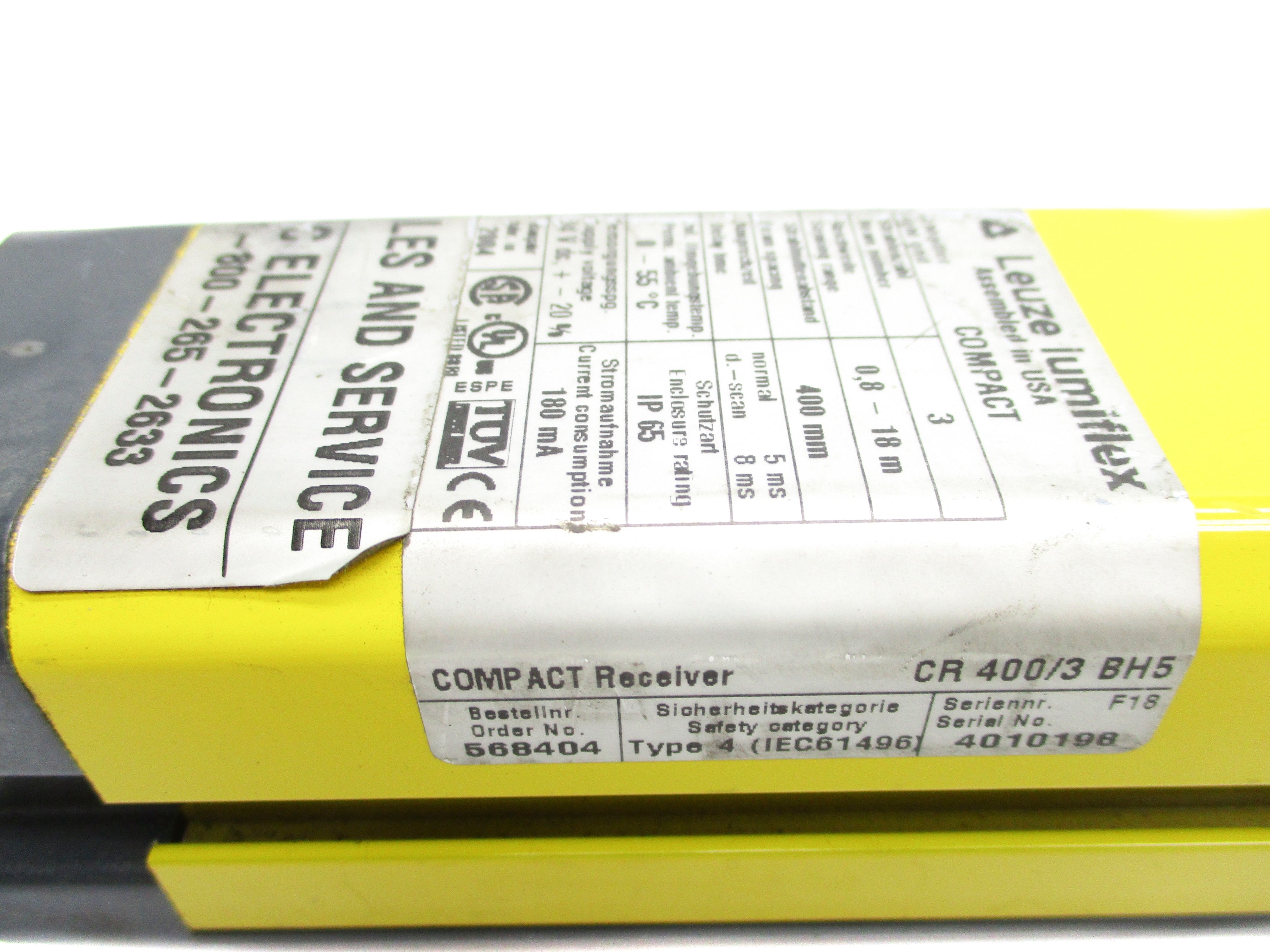 LEUZE CR400/3BH5 24VDC NSNP