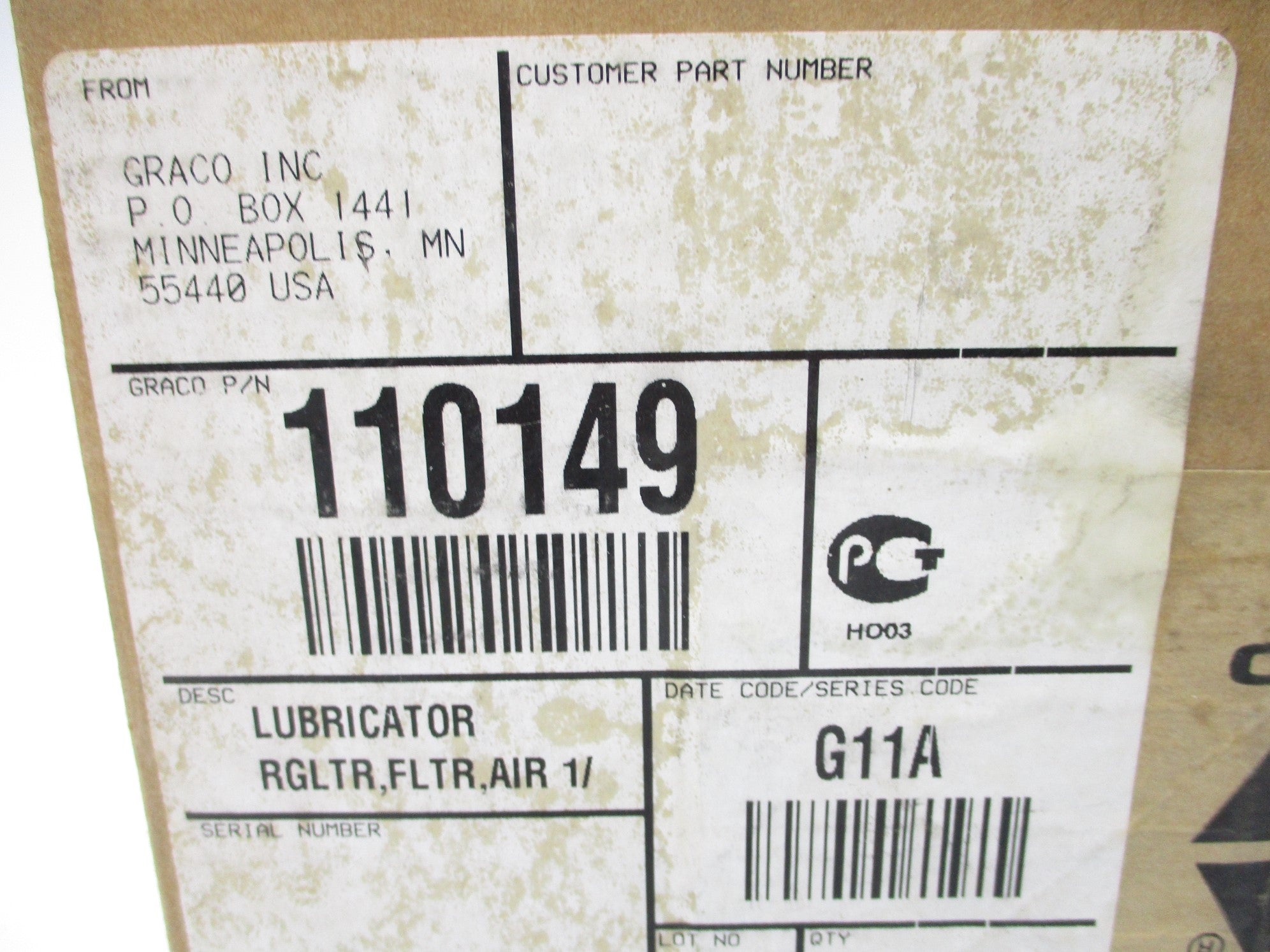 GRACO 110149 300PSI NSMP