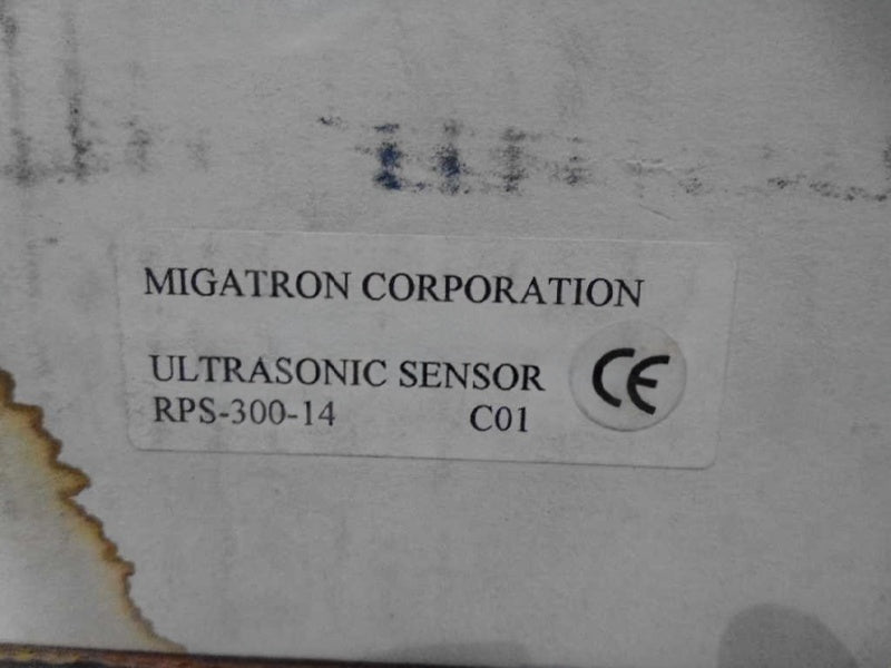 MIGATRON RPS-300-14 UNLTRASONIC SENSOR NSMP