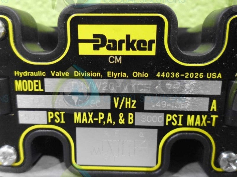 PARKER D1VW20HVYCH VALVE *NEW NO BOX*