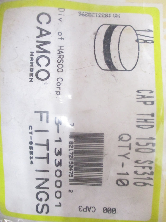 CAMCO 3-1330001 THD150SF316 (PKG OF 10) NSMP