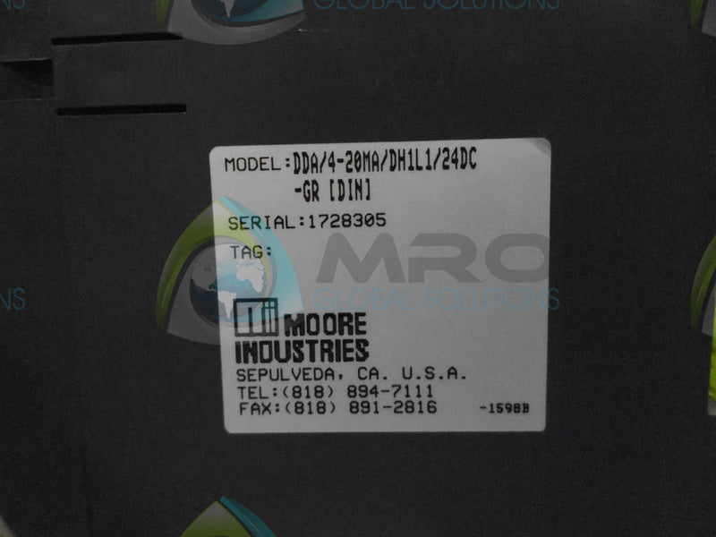 MOORE DDA/4-20MA/DH1L1/24DC *USED*
