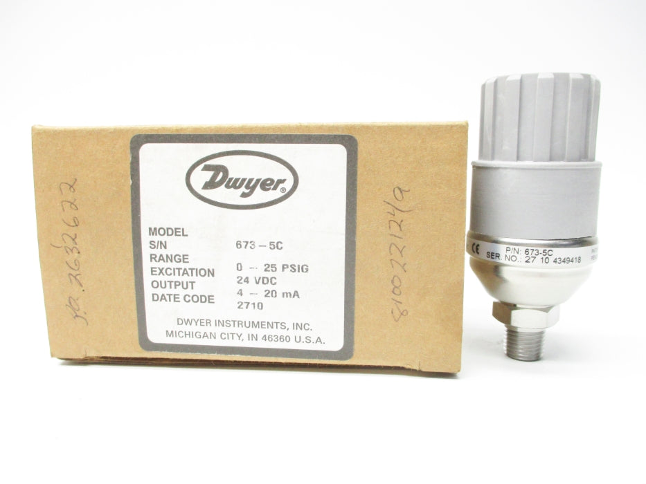 DWYER 673-5C 25PSI NSMP