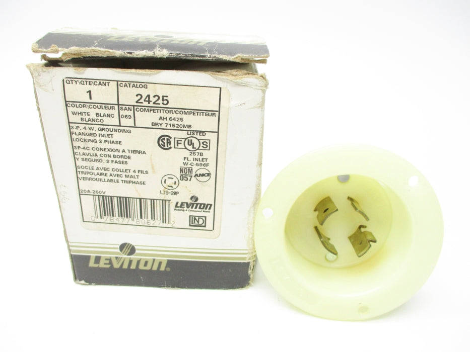 LEVITON 2425 250V 20A NSMP