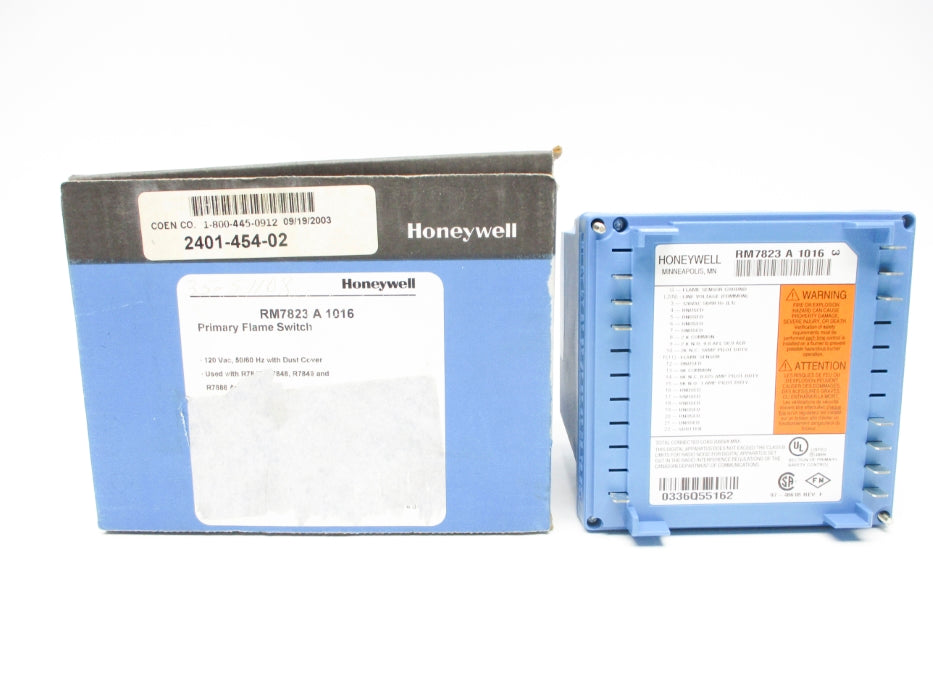 HONEYWELL RM7823A1016 120VAC NSMP