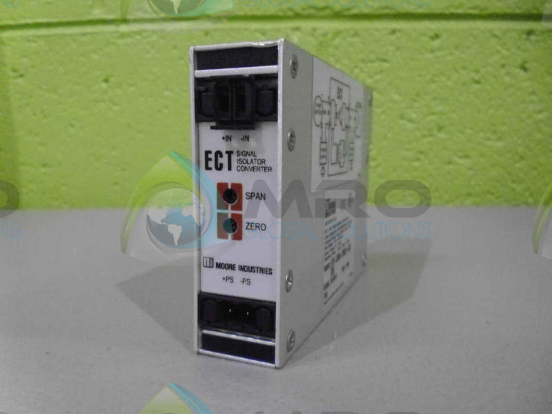 MOORE ECT/4-20MA/4-20MA12-42DC[DIN] CONVERTER *USED*