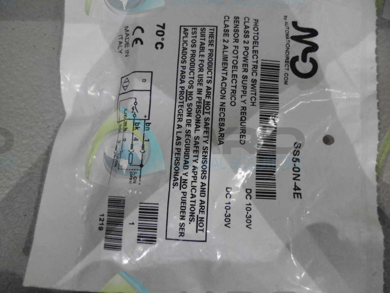 AUTOMATION SS5-0N-4E PHOTOELECTRIC *NEW IN FACTORY BAG*