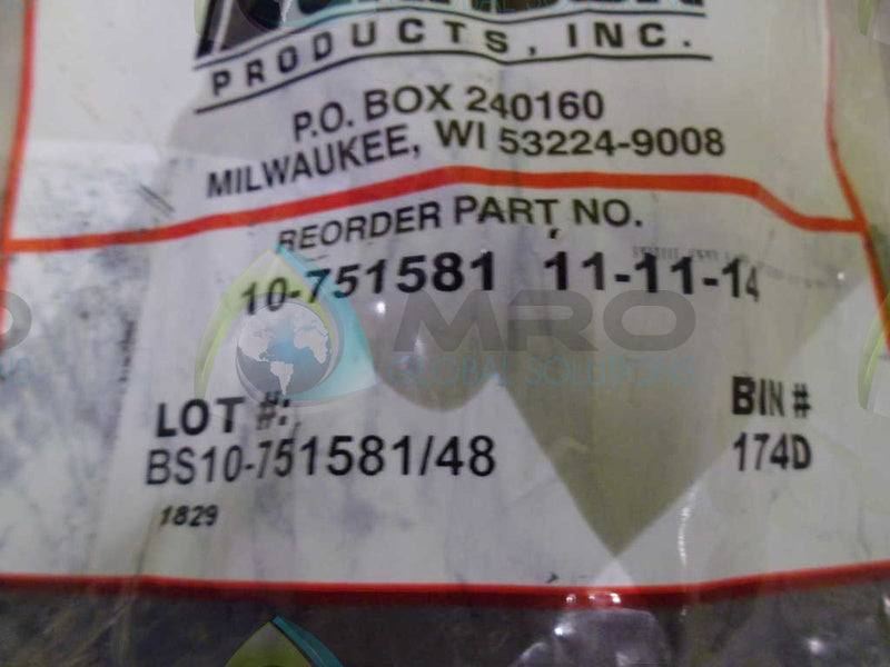 LOT OF 3 HELWIG 10-751581 MOTOR BRUSH *NEW IN FACTORY BAG*