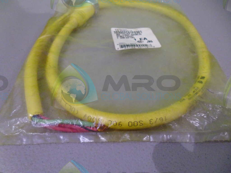 BRAD CONNECTIVITY 103002C01F0301 3PMALE STRAIGHT *NEW IN FACTORY BAG*