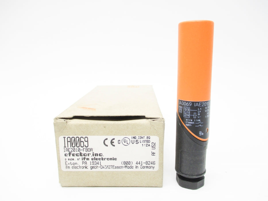 IFM EFECTOR IAE2010-FBOA IA0069 250VAC/DC (BR) NSMP