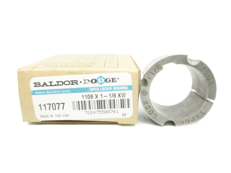 BALDOR DODGE 117077 1108X1-1/8KW NSMP