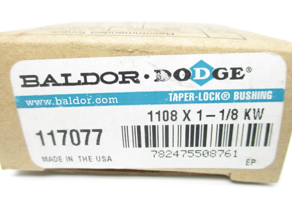 BALDOR DODGE 117077 1108X1-1/8KW NSMP