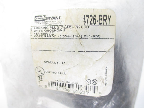 HUBBELL 4726-BRY 125V 15A NSMP