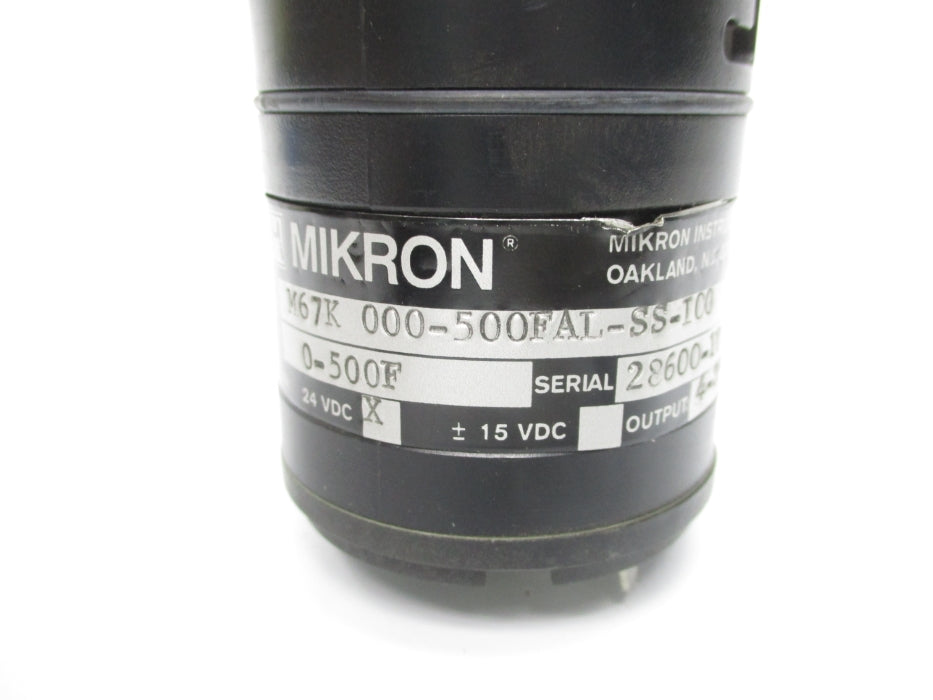MIKRON M67K000-500FAL-SS-I00 24VDC UNMP