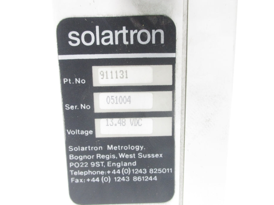 SOLARTRON 911131 13.48VDC NSNP