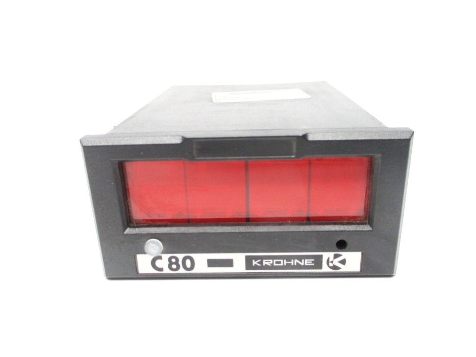 KROHNE C80 UNMP