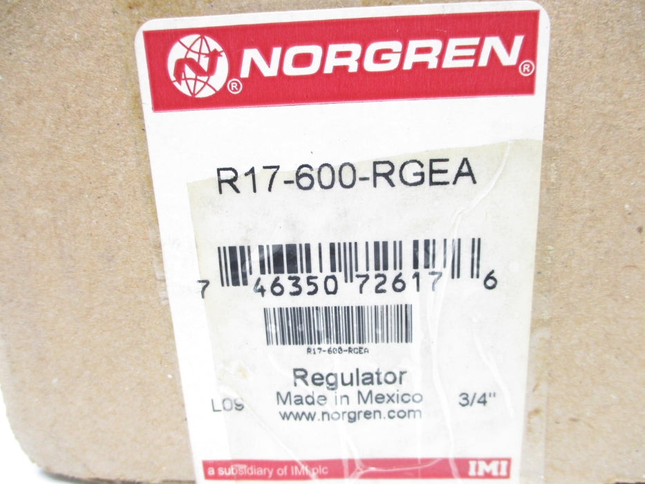 NORGREN R17-600-RGEA 300PSI 3/4" NSMP