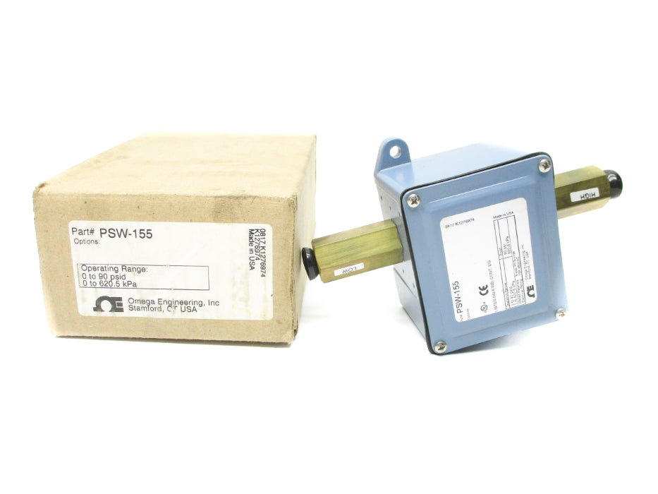 OMEGA PSW-155 480VAC 15A 90PSI NSMP