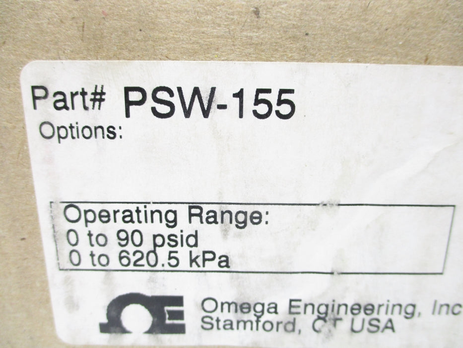 OMEGA PSW-155 480VAC 15A 90PSI NSMP