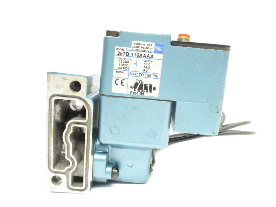 MAC 257B-116AAAA 110/120V 150PSI UNMP