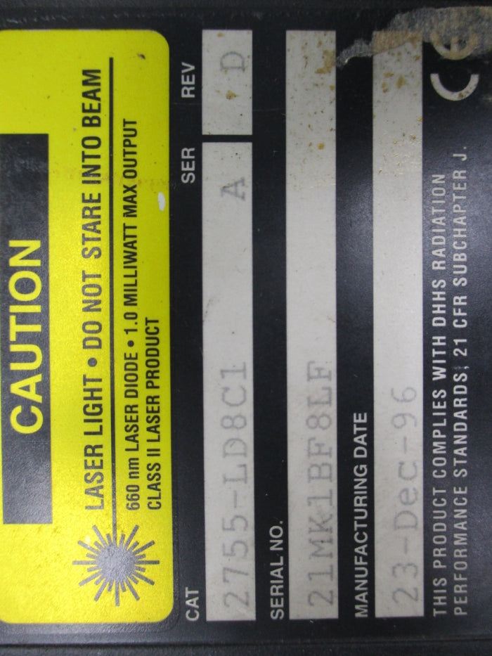 INDUSTRIAL SPARE PART 2755-LD8C1 SER. A REV. D UNMP