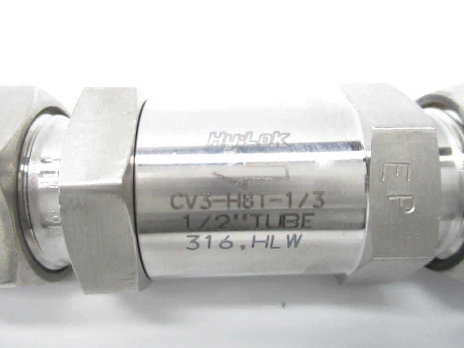 HY-LOK CV3-H8T-1/3 NSNP