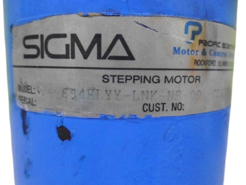 PACIFIC SCEINTIFIC S34HLYY-LNK-N8-00 STEPPING MOTOR NSNP