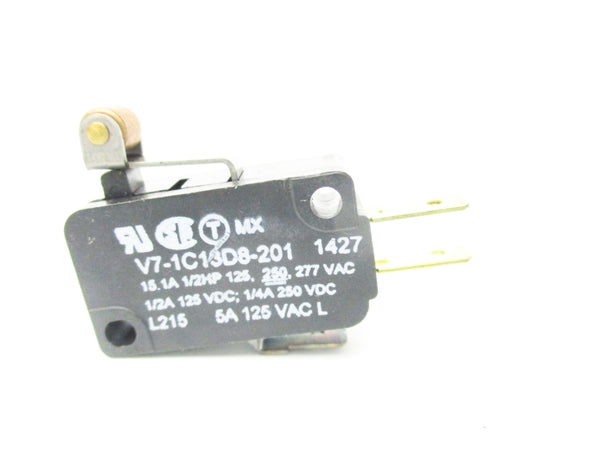 MICRO SWITCH V7-1C13D8-201 277VAC 15.1A NSNP